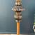 Antique Iron Floor Lamp with Original Shade, c.1930’s 6 thumbnail