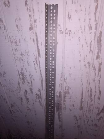 Galvanized angle material 78-1/2" long 1