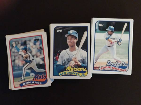 1989 Topps Traded Complete Mint Set w/ Ken Griffey Jr Rookie Card 1