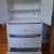 White Wicker 3 Drawer Chest with Two Shelves - 50x21x18” 2 thumbnail