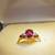 Vintage Natural Red Oval Tourmaline w/Diamonds 14K Gold Ring 4 thumbnail