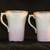 Antique Hand Painted Pitcher with 4 Matching Cups 11 thumbnail