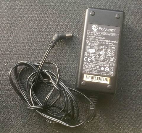 Polycom 48V 0.38A power supply 1