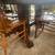 🍽️ Solid Oak Pedestal Dining Table with Leaf & 6 Matching Chairs $350 OBO 4 thumbnail