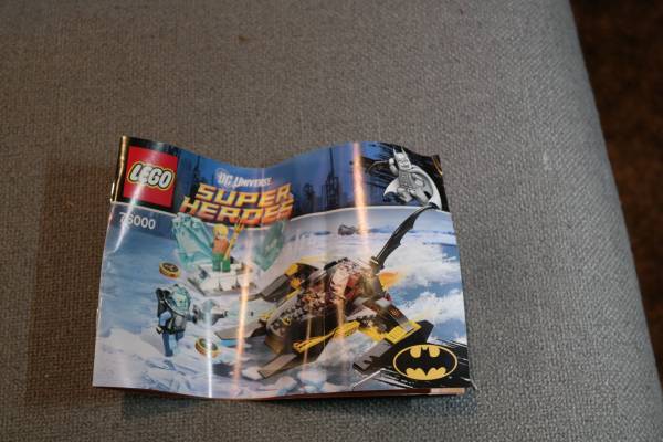 Lego Minecraft DC Universe 76000 MANUAL ONLY 1