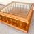 Table cocktails Retro 1970's  square coffee table waiting room table 1 thumbnail