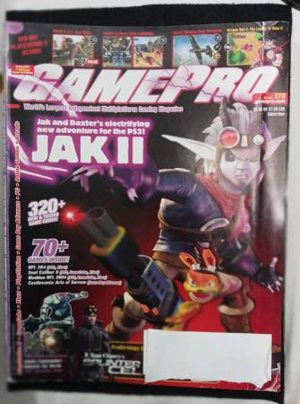 GamePro Magazine July 2003 Issue #178 Video Game Jake ll New 2003 1