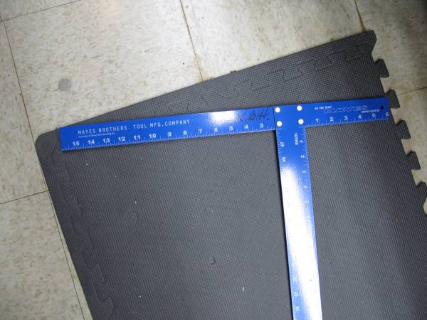 T-Square for 48" X ...length material 1