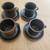 Set of Four Vintage "Ruska" Cups & Saucers 1 thumbnail