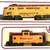 Bachman Union Pacific lighted diesel locomotive caboose set HO train 1 thumbnail