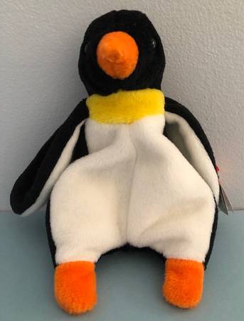 ty Beanie Babies - Waddle the Penguin - New w/tags 1
