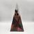 Handmade Orgonite Pyramid 11.75” Tall – Smoky Quartz Wand, Garnet, Red 1 thumbnail