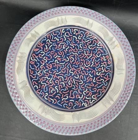 Ceramic Platter Unique, Piece by Cunningham Gallery 1