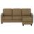 New sofa with reversible chaise & fold down console - 2 color options 5 thumbnail