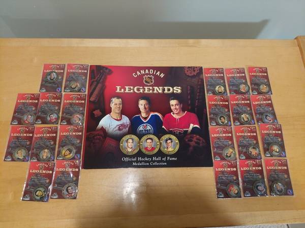 Hockey Coins Official Hall Of Fame Medallion Collection Set Of 21 NEW - $100 (Pembroke Pines)63469639352577120