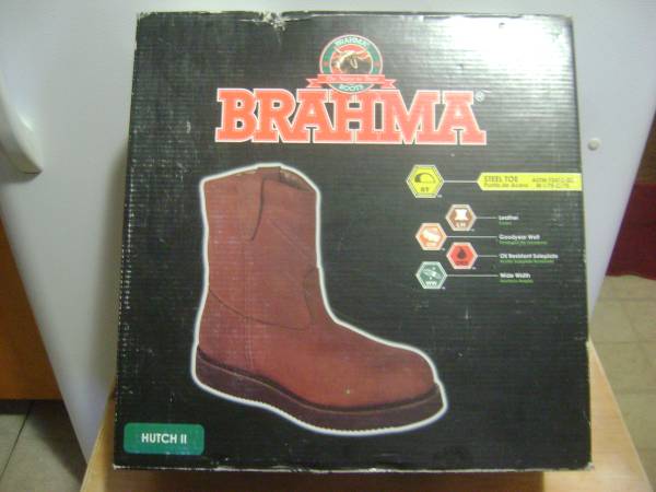 New Brahma Steel Toe Boots 1