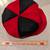 Red and Black Newsboy Hat / Gatsby Cap 3 thumbnail