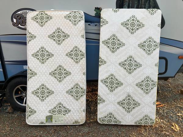 Single mattress & box springs 1