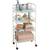 Like new ClosetMaid White 4-Tier Rolling Utility Cart 2 thumbnail