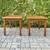 Refinished Danish Modern Teak Side / End Tables by ABJ 4 thumbnail