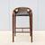Italian Jean Philippe Nuel for Saintluc & Amura Hamac Walnut Barstool 6 thumbnail