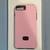 iPhone 8 Plus 7 Plus Case Hybrid Slim Grip Textured Design Soft Pink 1 thumbnail