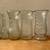 Vintage Clear Glass Flower & Bud Vases & Covered Jars — $4 -$20 each 4 thumbnail