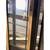 Black Lacquer + Brass Vitrine Lighted Display Cabinet China Hutch 8 thumbnail
