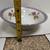 Yamatsu Japan Iridescent Purple Trim Rose Floral Serving Bowl Dinner 4 thumbnail