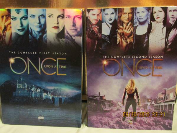 ONCE UPON A TIME:   COMPLETE SEASONS 1 & 2 on DVD 1
