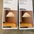 Set of 2 Room essentials plug in pendant lights with pleated lampshades 4 thumbnail