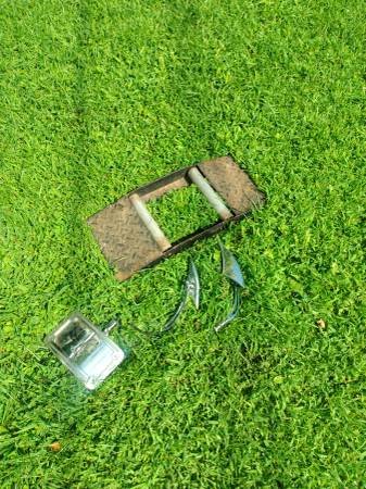 Motorcycle mirrors / license plate mount / wheel roller etc 1