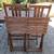 Wooden Folding Patio Table and Chairs 4 thumbnail