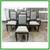 Restoration Hardware Arles Dining Table + Eight Dining Chairs, Set 11 thumbnail