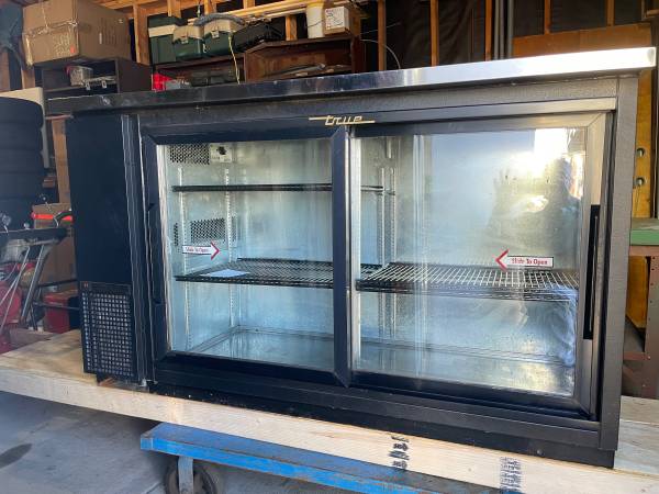 True Back Bar Cooler TBB-24-60G-SD 1