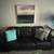 IKEA Skogaby Black Leather Couch Near Perfect Condition No flaws 1 thumbnail