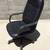 Black Leather Adjustable Swivel Highback Executive Office Desk Chair 2 thumbnail