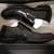 Kenneth Cole NYC Slip-on Loafers Black Leather Men's Dress Shoes Size 1 thumbnail