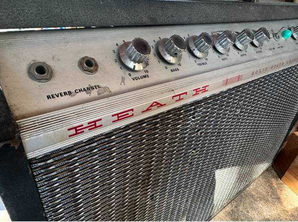 Vintage 60s Heathkit TA-16 Solid State Amp 1