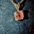 14k Natural 6ct BiColor Tourmaline Pendant Necklace 10 thumbnail