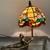Vintage Art Deco Stained Glass Lamp - Price Is Firm 1 thumbnail