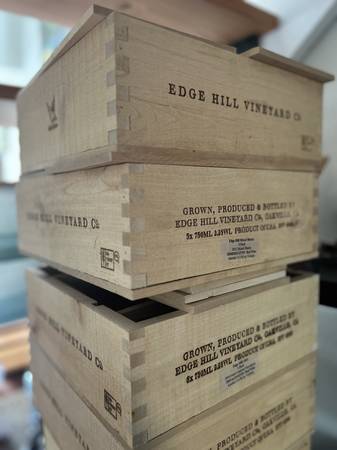 Wooden Wine Crates – Excellent Condition 1