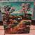 "RARE" Smith Blanchard Listed Haitian Artist Oil On Canvas Haitian Sce 8 thumbnail