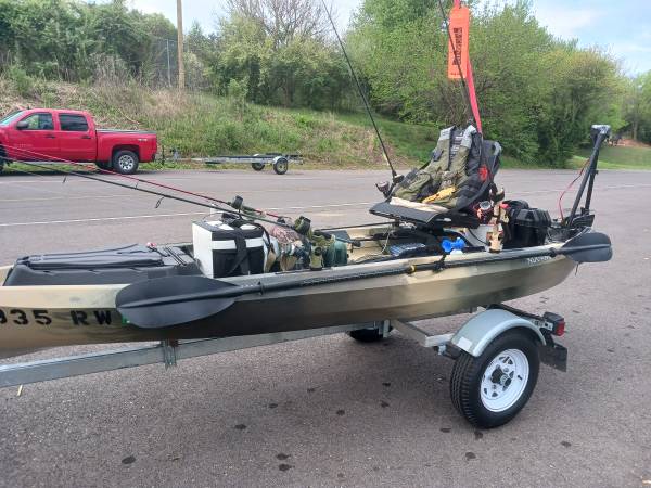 Kayak,Trailer,Motor,Battery,Accesories 1