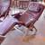 Zero Gravity Chairs, set of two  Leather wrapped cushions 4 thumbnail