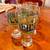 Set of 6 Gold-rimmed glasses and 4 2021 Drink NY glasses - 8 total 2 thumbnail