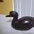 Vintage hand carved  ironewood brown duck 3 thumbnail