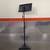 24" monitor mounted on a tall floor stand with rollers casters 12 thumbnail