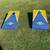 Milwaukee Brewers Cornhole Boards and Bags 3 thumbnail
