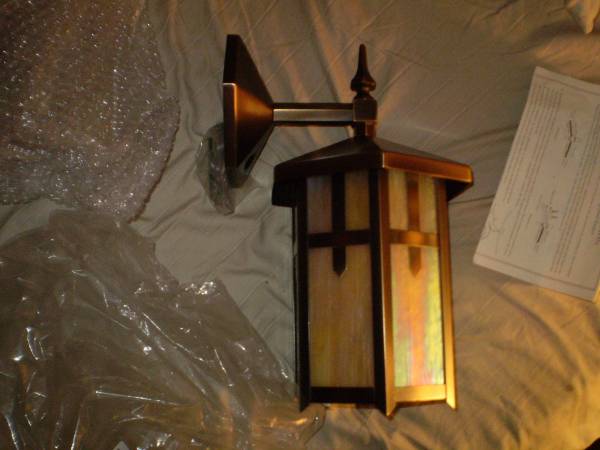 O,NEAL MISSION  Arts & Crafts Lantern VERY   RARE FIND NEW 1